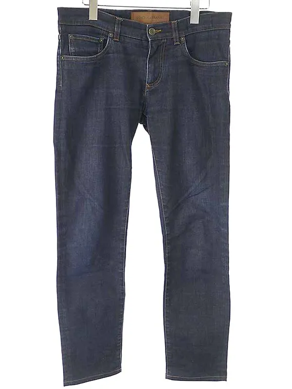 DOLCE&GABBANA ドルチェ&ガッバーナ 14 STRETCH テーパードデニムパンツ