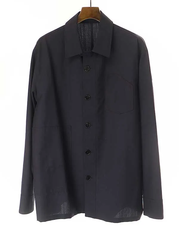 JIL SANDER ジルサンダー 20SS ウールオーバーシャツ