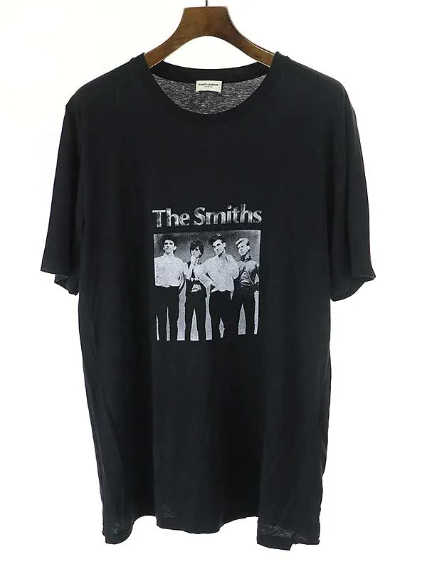 SAINT LAURENT サンローラン パリ 19AW The Smiths COL ROND T-SHIRT プリントTシャツ