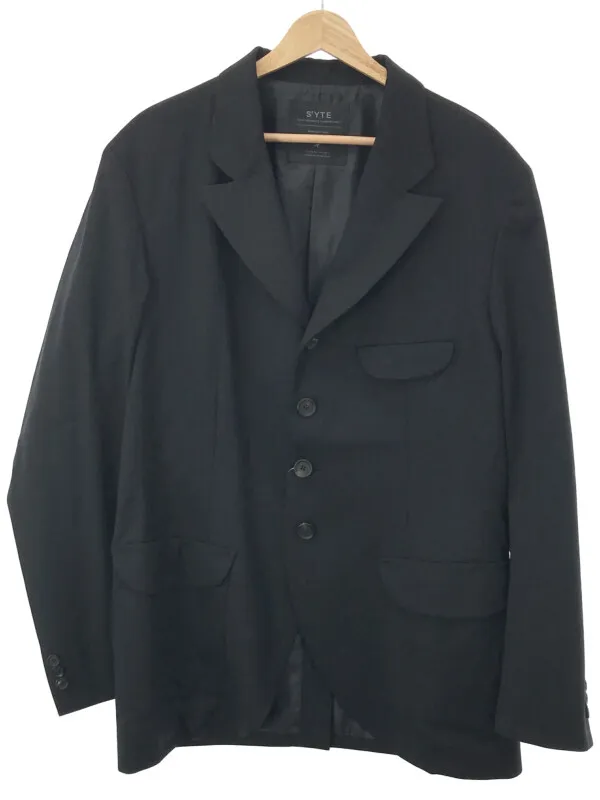 Yohji Yamamoto サイト バイ ヨウジヤマモト WOOL BEAVER PEAKED LAPEL 4-BUTTON JACKET テーラードジャケット UV-J05-107