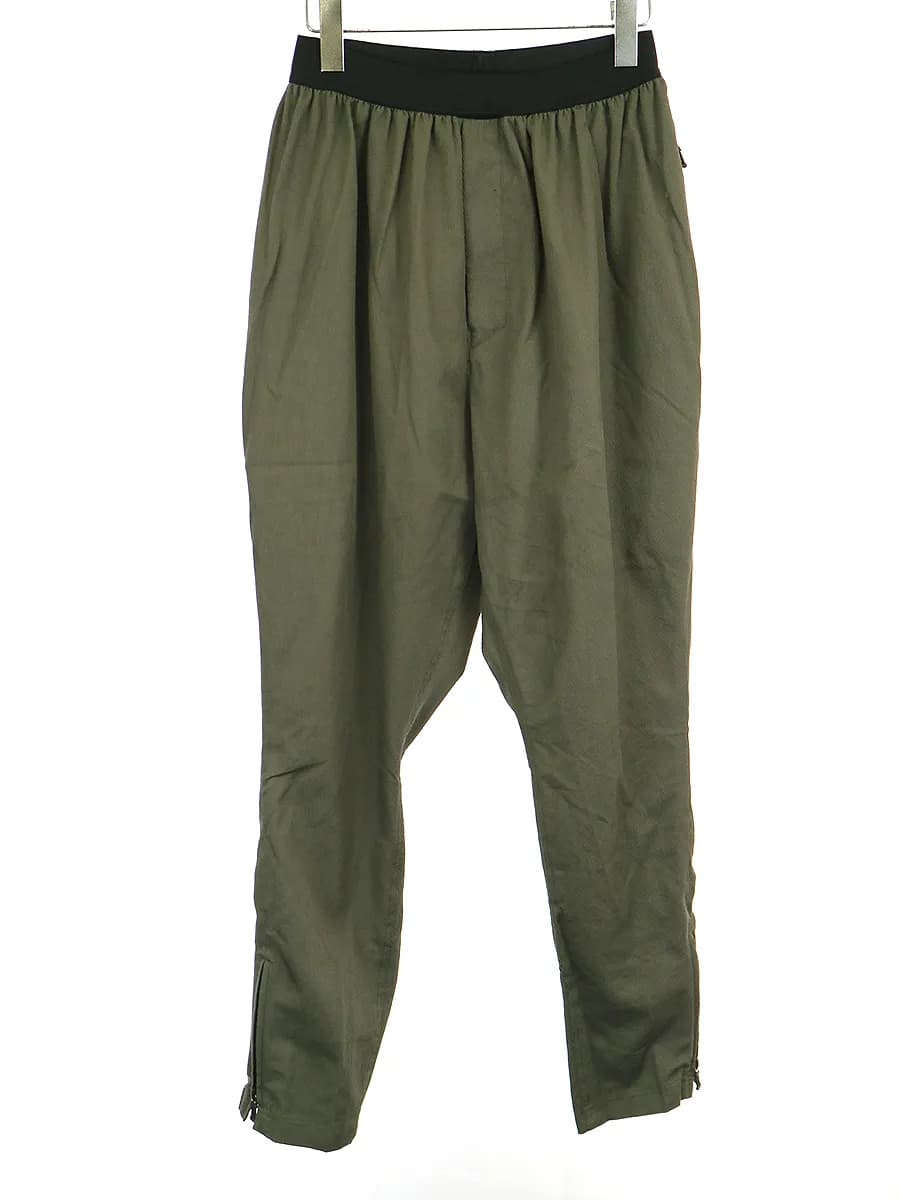 the Sakaki ザ サカキ 16SS 裾ジップイージートラックパンツ