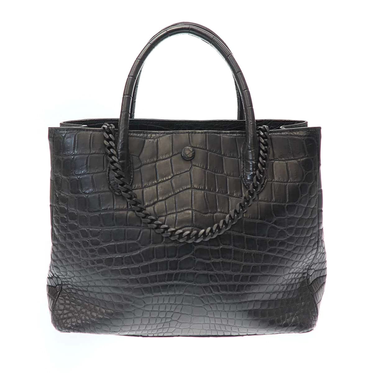 THE LAST ART PROJECT ザ ラストアートプロダクション PREMIUM CROCO LOUNGE TOTE 極上クロコダイルレザー トートバッグ