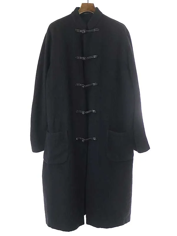 Yohji Yamamoto ヨウジヤマモト プールオム 1997AW ウールナイロンチャイナシャツコート