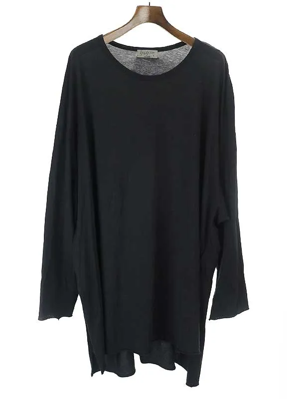 Yohji Yamamoto ヨウジヤマモト プール オム 18SS ディオラマ天竺ロングカットソー