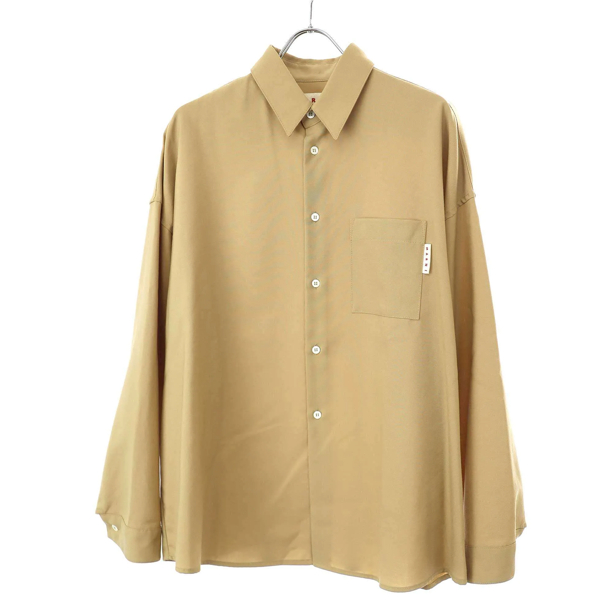 MARNI マルニ 23SS ウールトロピカルシャツ