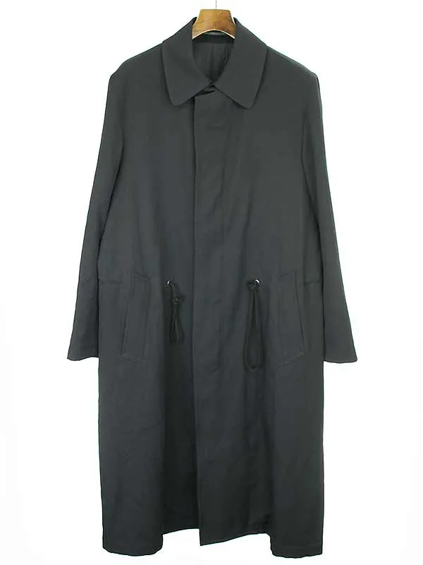 Yohji Yamamoto ヨウジヤマモト プールオム GABARDINE BAL COLLAR COAT ギャバジンバルカラーコート