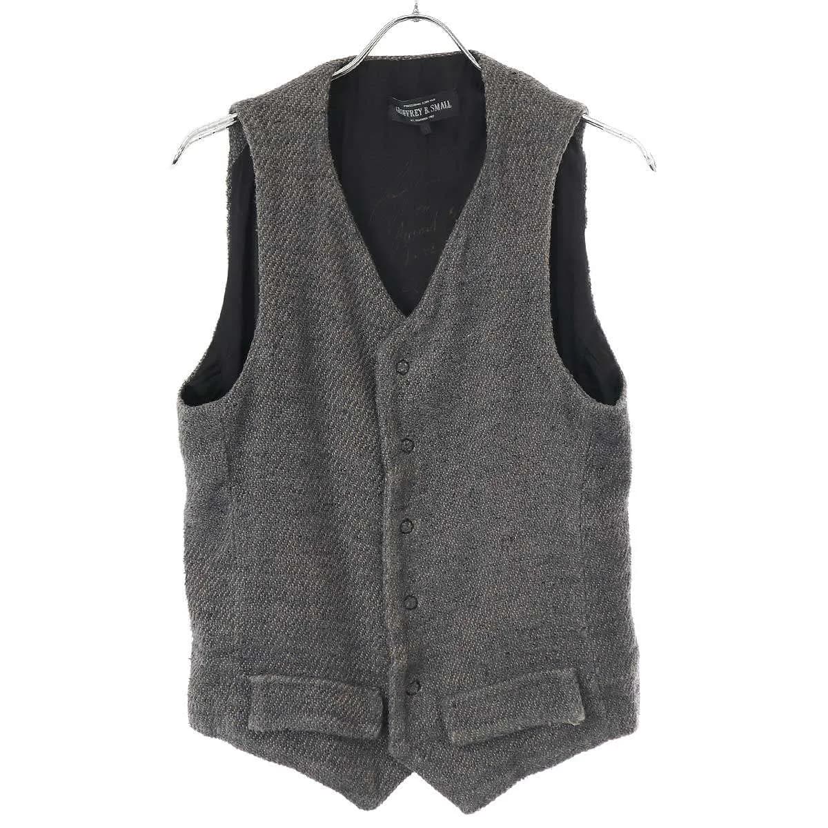 GEOFFREY B.SMALL ジェフリービースモール 18SS リネンシルクジレベスト