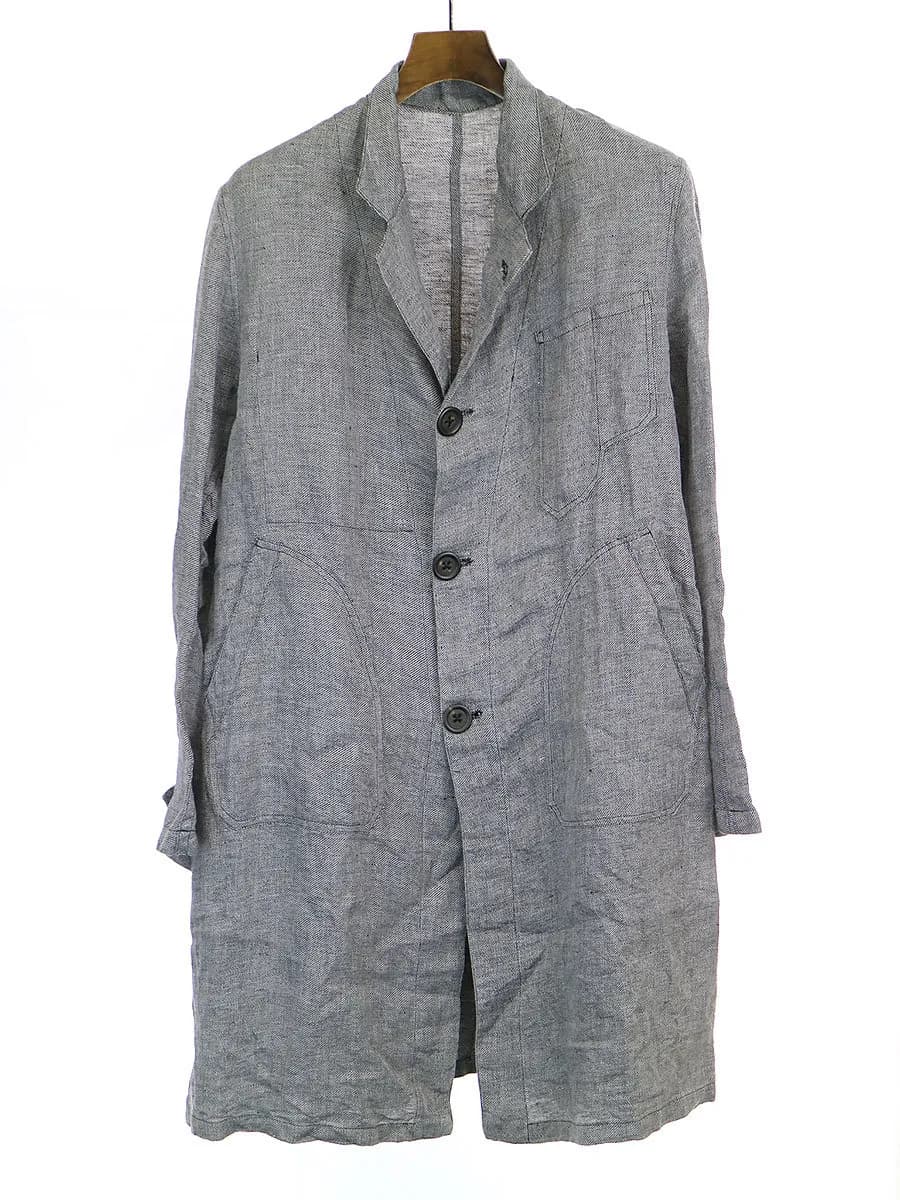 GEOFFREY B.SMALL ジェフリービースモール TYJ01 20SS 1940's フレンチ リネンアトリエワークコート