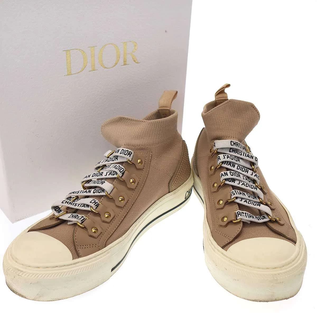 Christian Dior クリスチャンディオール J'ADIOR テクニカルソックスニットスニーカー