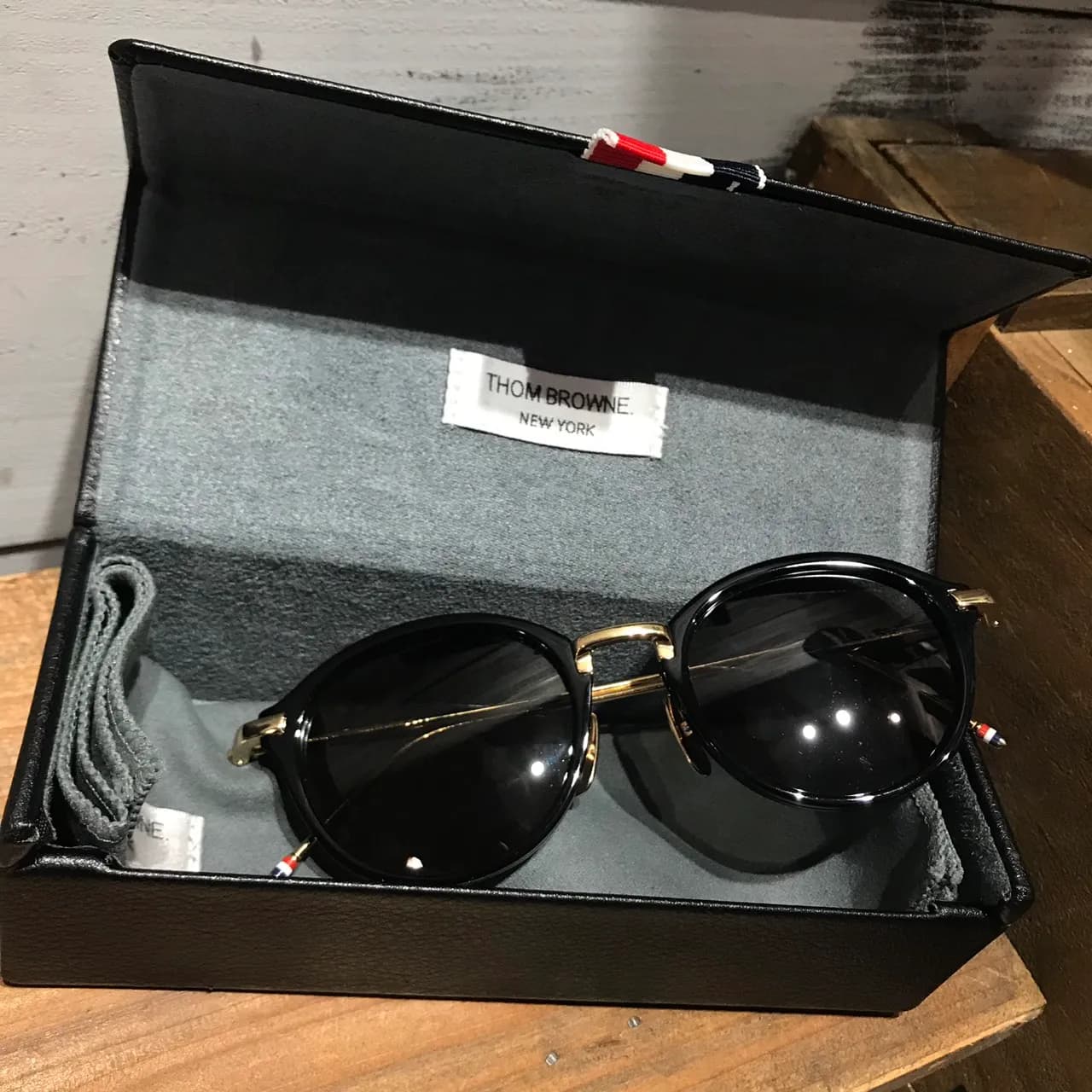 THOM BROWNE THOM BROWNE TB-011A-49 サングラス