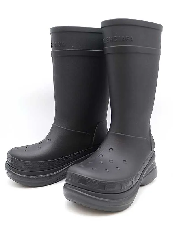 BALENCIAGA バレンシアガ × クロックス ラバーレインブーツ