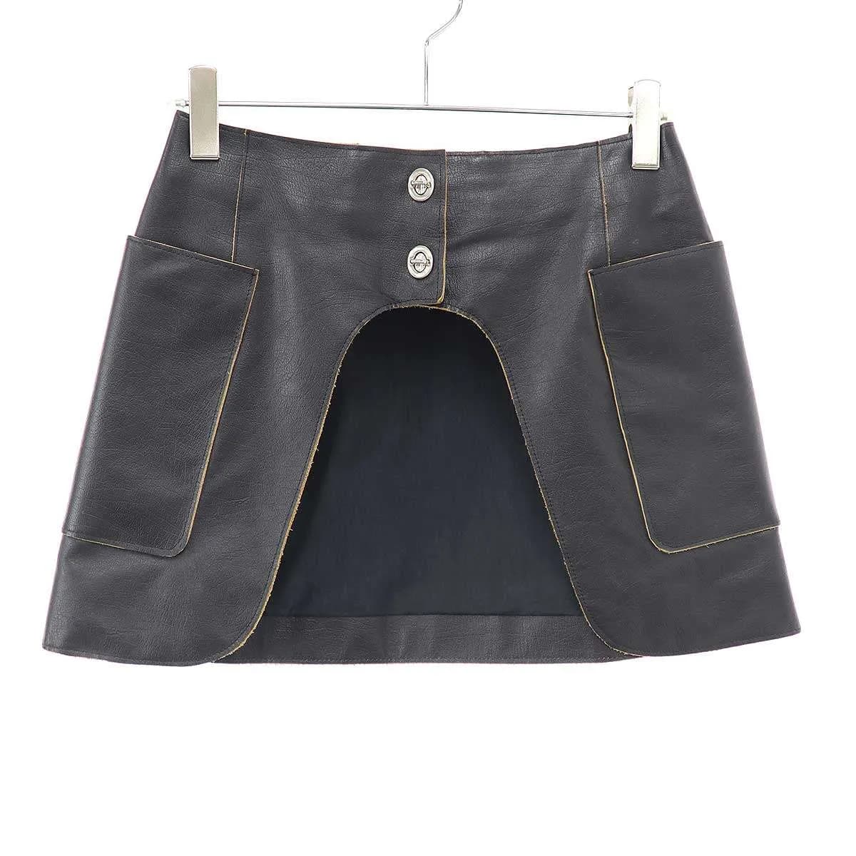 FUMIKA UCHIDA フミカウチダ Leather Pocket Skirt レザーポケットスカート FU-T-SK009