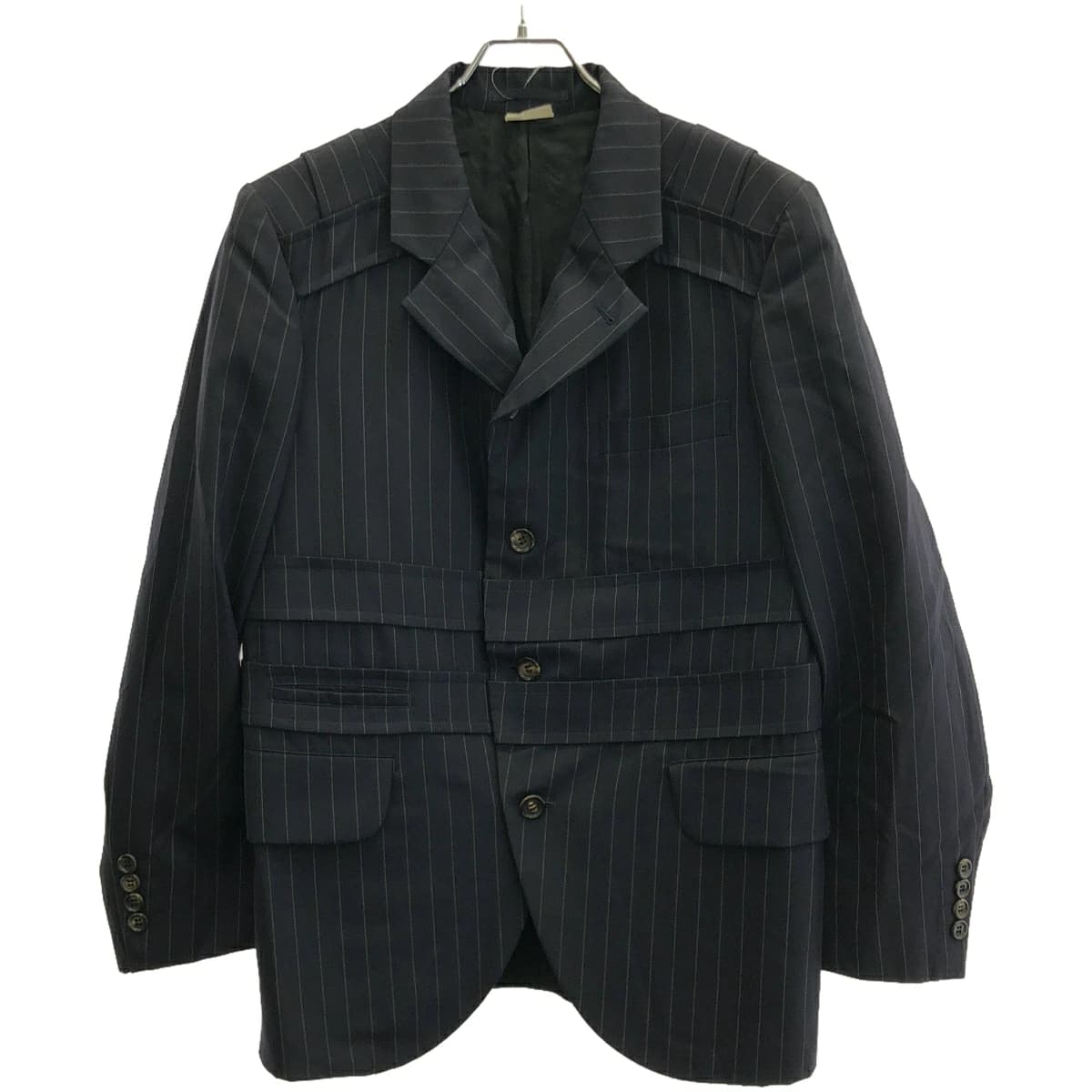 COMME des GARCONS コムデギャルソンオムドゥ 20SS 再構築ストライプテーラードジャケット
