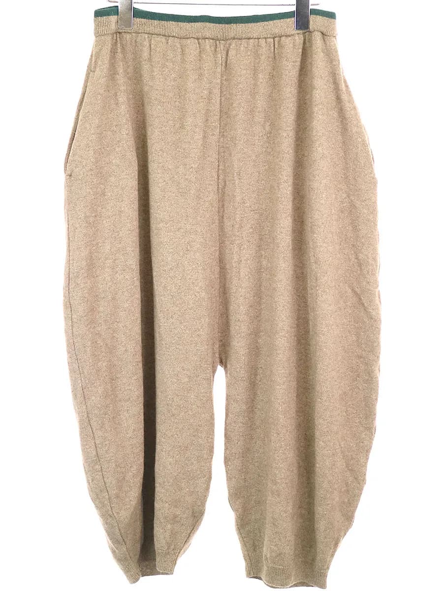 Dulcamara ドゥルカマラ ウールニットサルエルパンツ