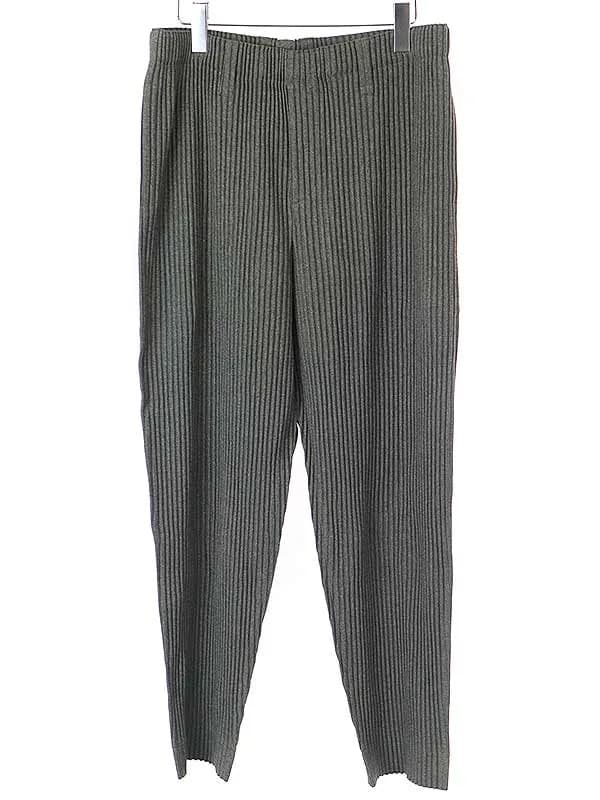 ISSEY MIYAKE オム プリッセ イッセイ ミヤケ 22SS WOOL LIKE LIGHT プリーツパンツ