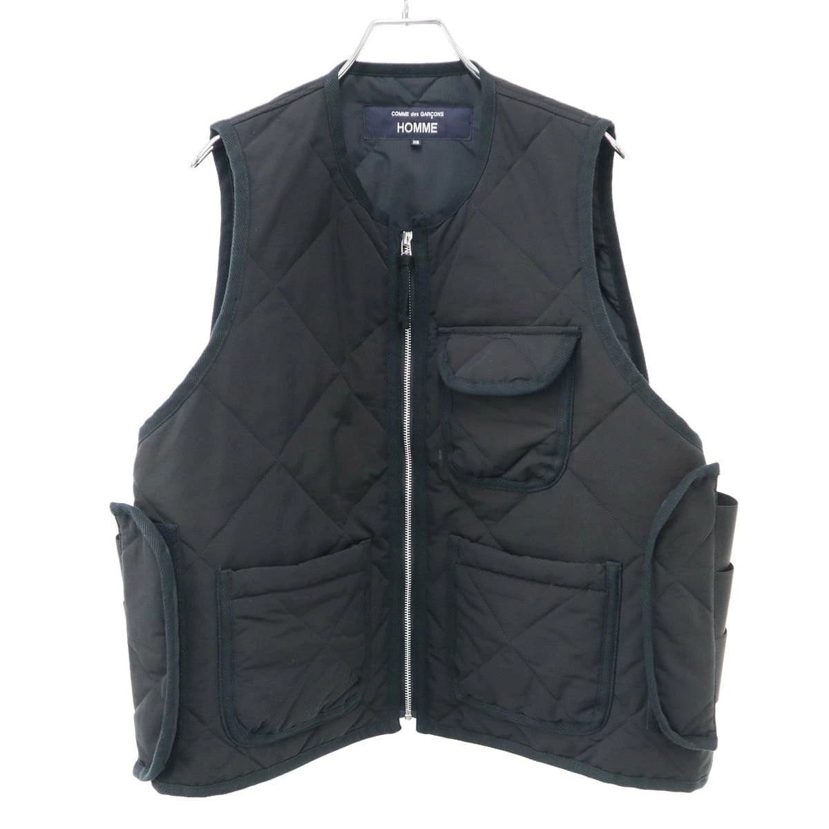 COMME des GARCONS コムデギャルソンオム 25AW GROSGRAIN QUILT MILITARY VEST グログランキルトミリタリーベスト HP-V002