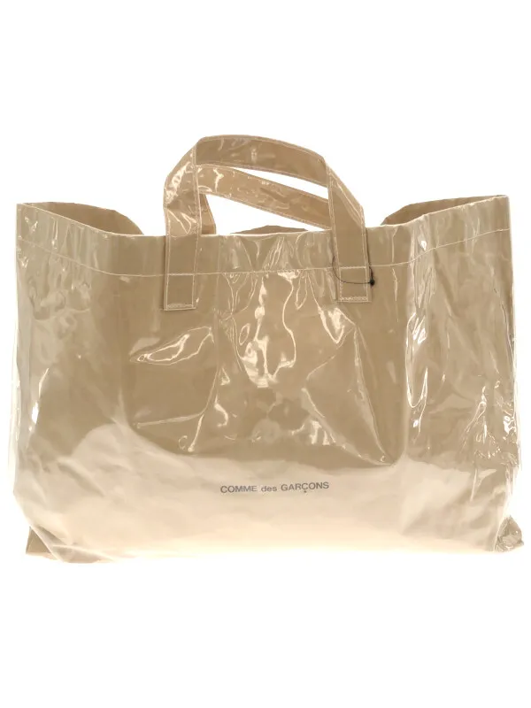 COMME des GARCONS コムデギャルソン 21SS PVCラージトートバッグ