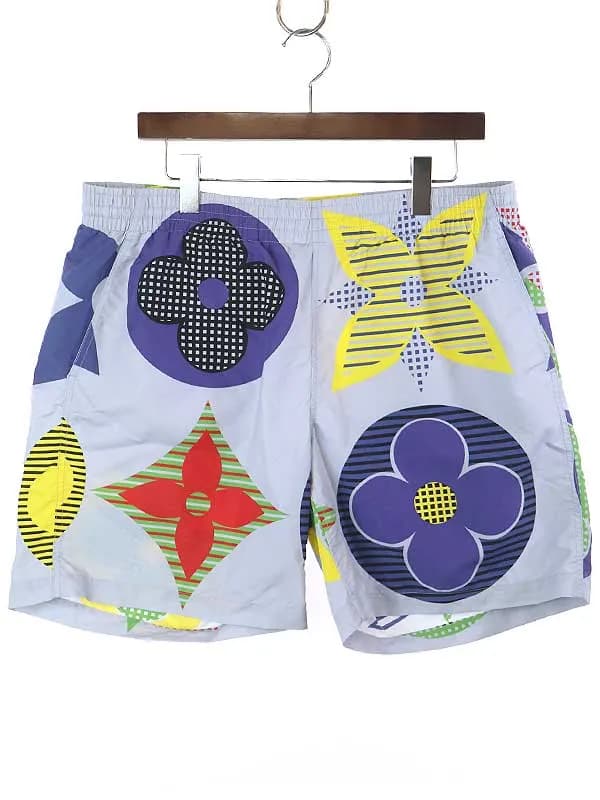 LOUIS VUITTON ルイヴィトン 20SS マルチカラーモノグラムスイムショーツ