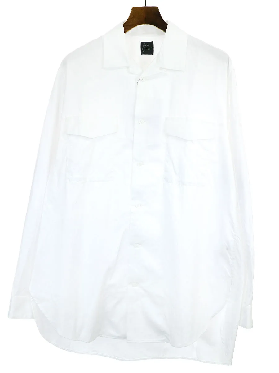 Yohji Yamamoto ヨウジヤマモト コスチュームドオム 17SS オープンカラークラシックシャツ