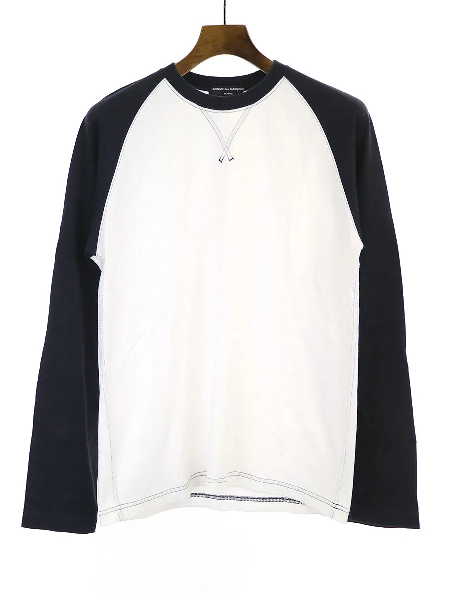 COMME des GARCONS COMME des GARCONS HOMME コムデギャルソンオム ラグランスリーブカットソー