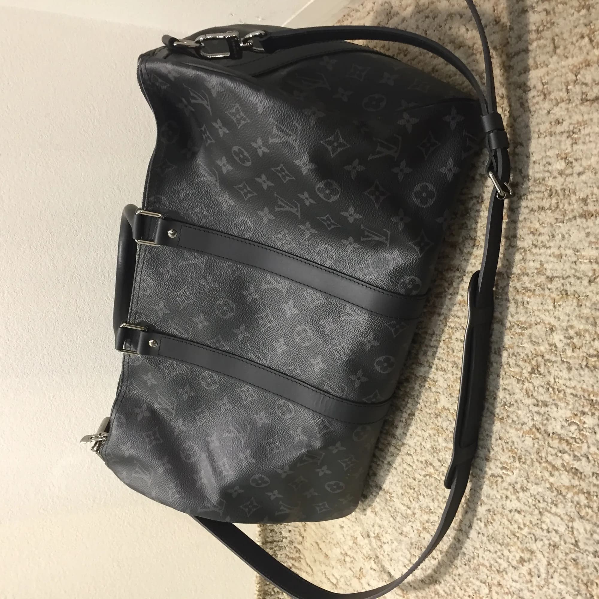 LOUIS VUITTON LOUIS VUITTON キーポル・バンドリエール45モノグラムボストンバッグ