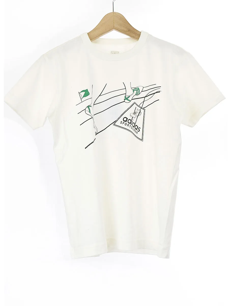 adidas アディダス オリジナルス プリントクルーネックTシャツ