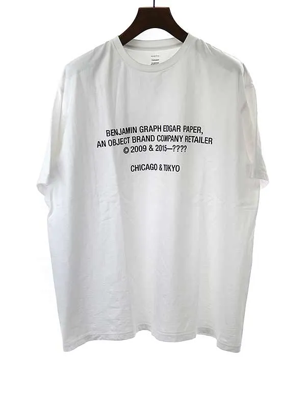 Graphpaper グラフペーパー 23SS LIMITED EDITION BENJAMIN EDGAR S/S Oversized Tee Tシャツ