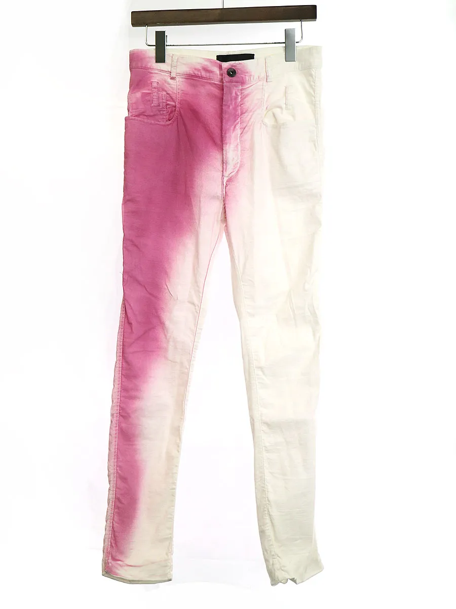 HAIDER ACKERMANN ハイダーアッカーマン ペイントストレッチパンツ