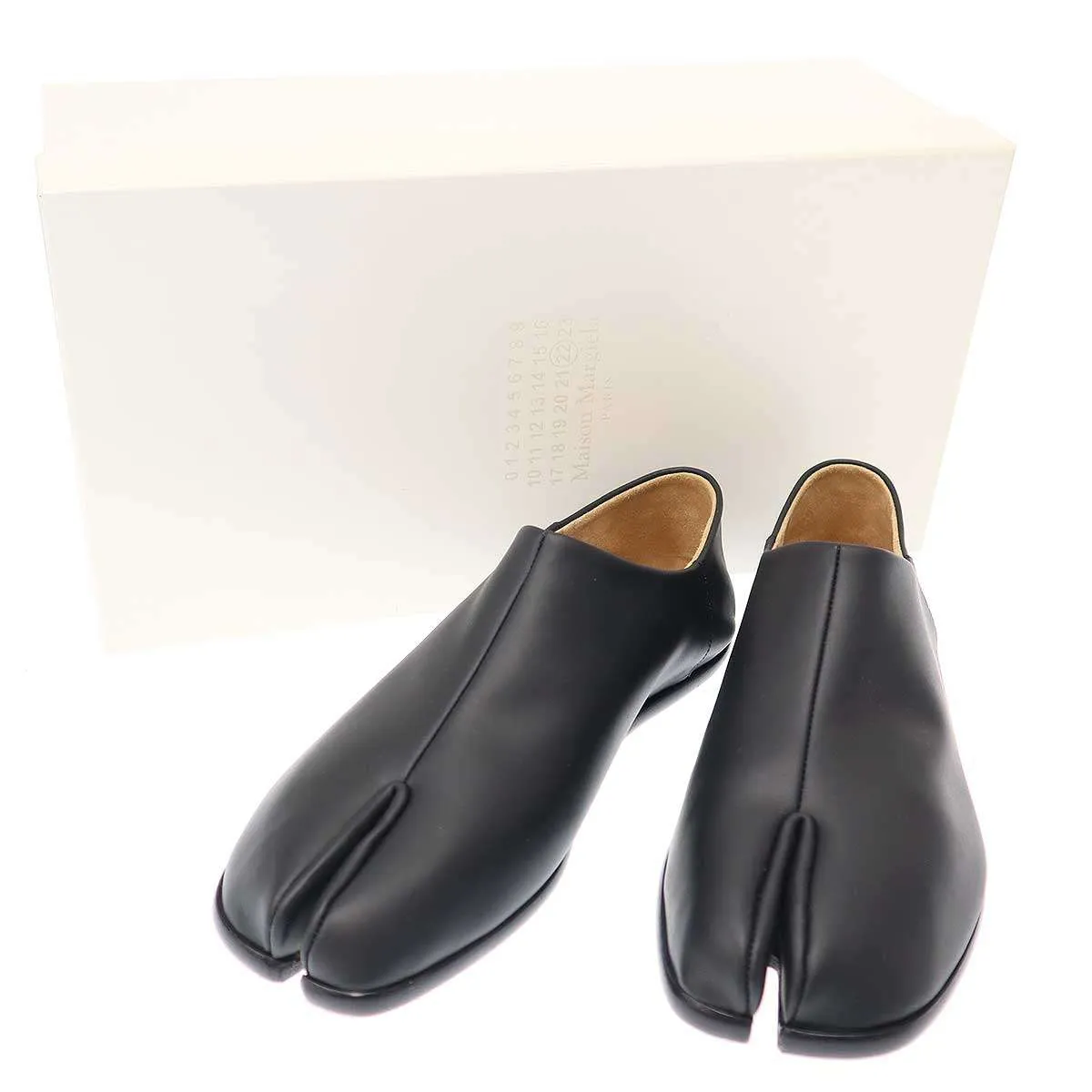 Maison Margiela メゾン マルジェラ 20SS Tabi Shoes 足袋 フラットレザーシューズ S57WR0051