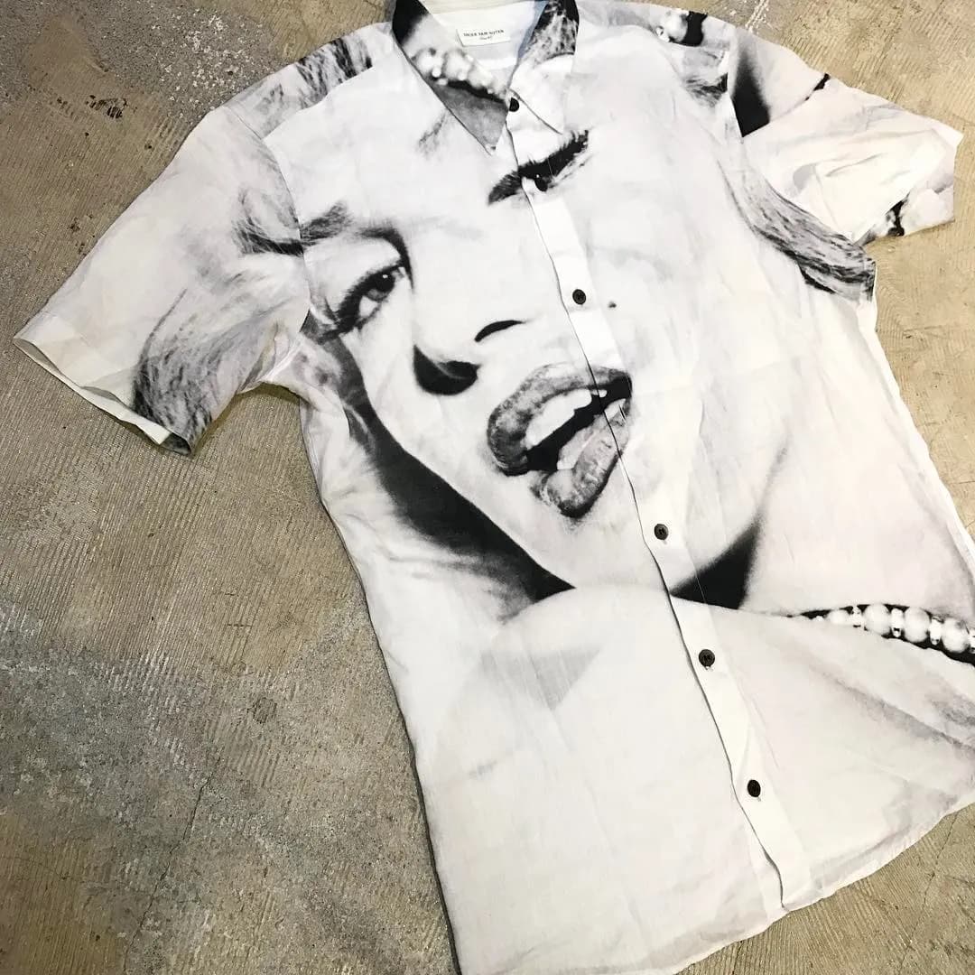 DRIES VAN NOTEN DRIES VAN NOTEN 16SS マリリン・モンロープリントショートスリーブシャツ
