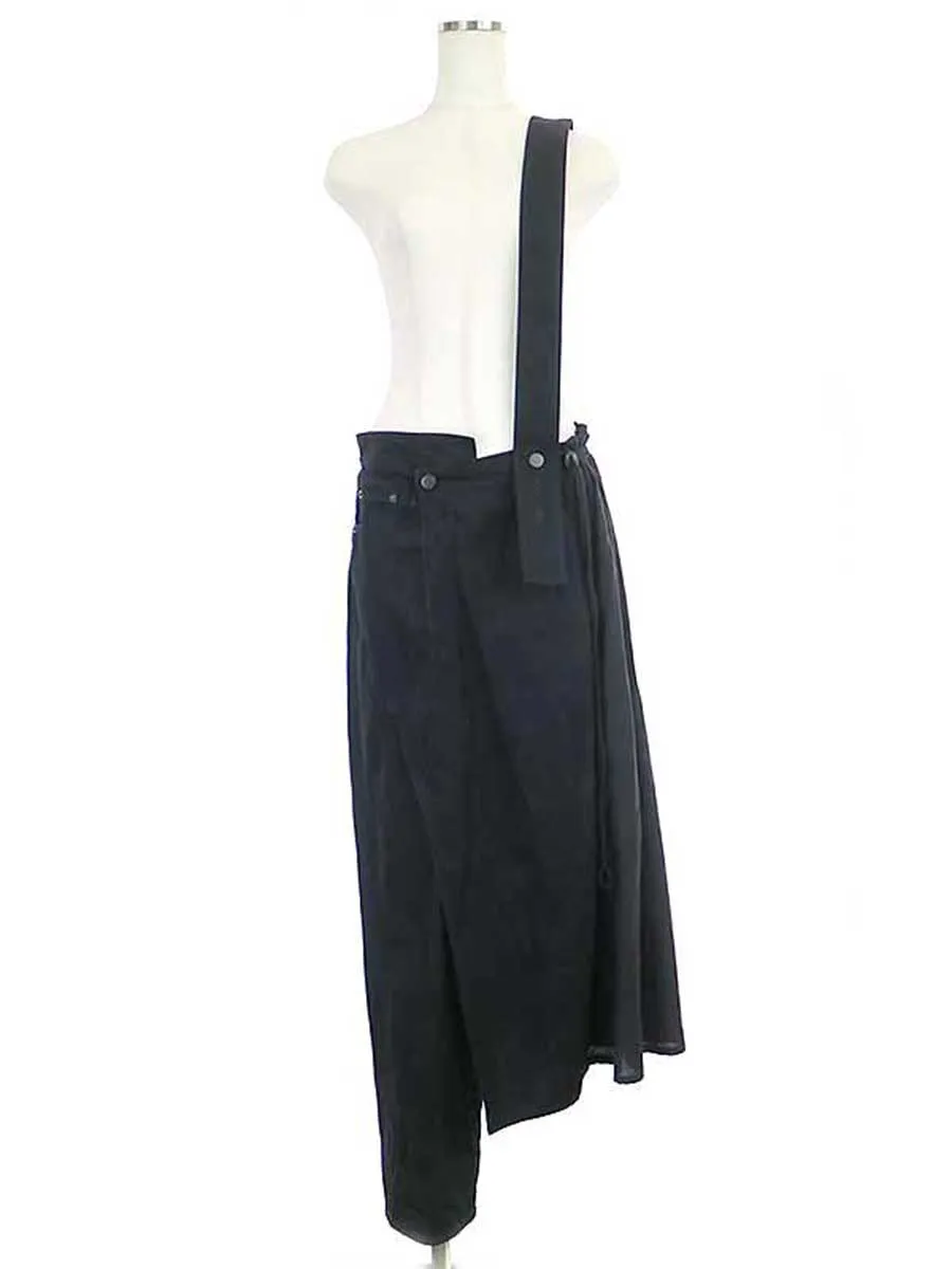 Yohji Yamamoto レギュレーション ヨウジヤマモト 2020Pre S デニムスカートパンツ