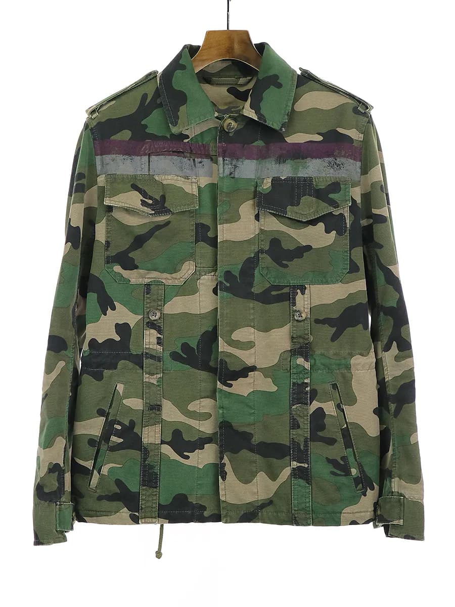 VALENTINO ヴァレンティノ カモフラサファリジャケット