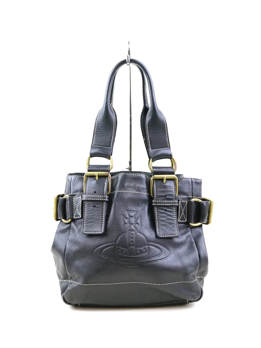 Vivienne Westwood ヴィヴィアンウエストウッド レザーオーブハンドバッグ