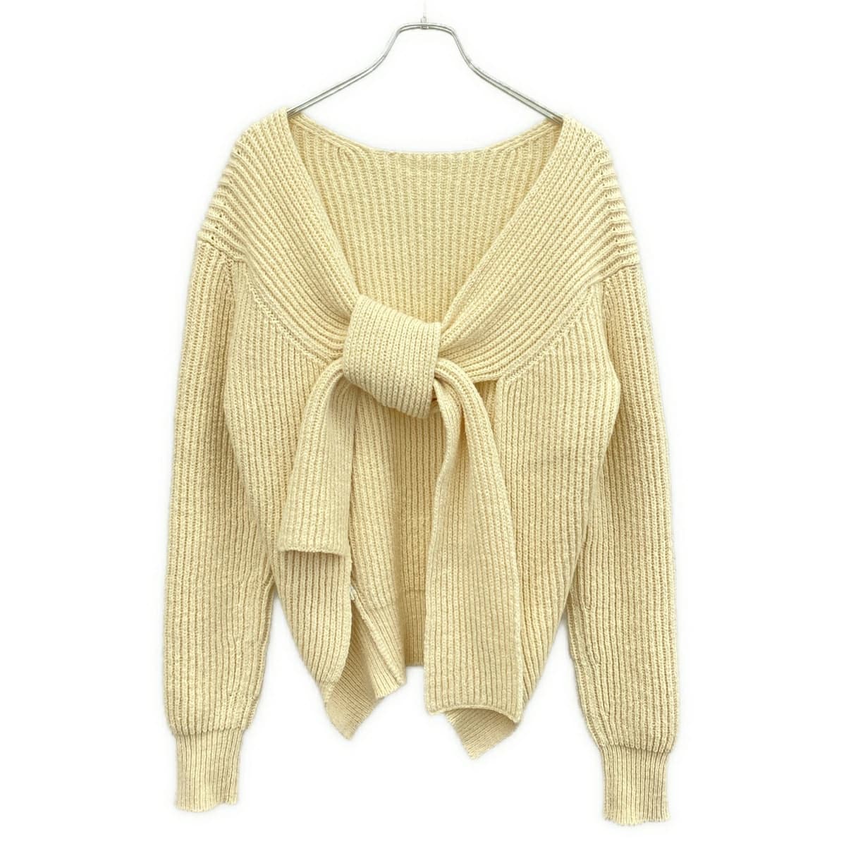 JIL SANDER ジルサンダー 24SS ストールドッキングニットカーディガン J03GP0133