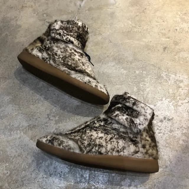 Maison Margiela Maison Margiela 22 FUTURE カーフヘアーハイトップスニーカー