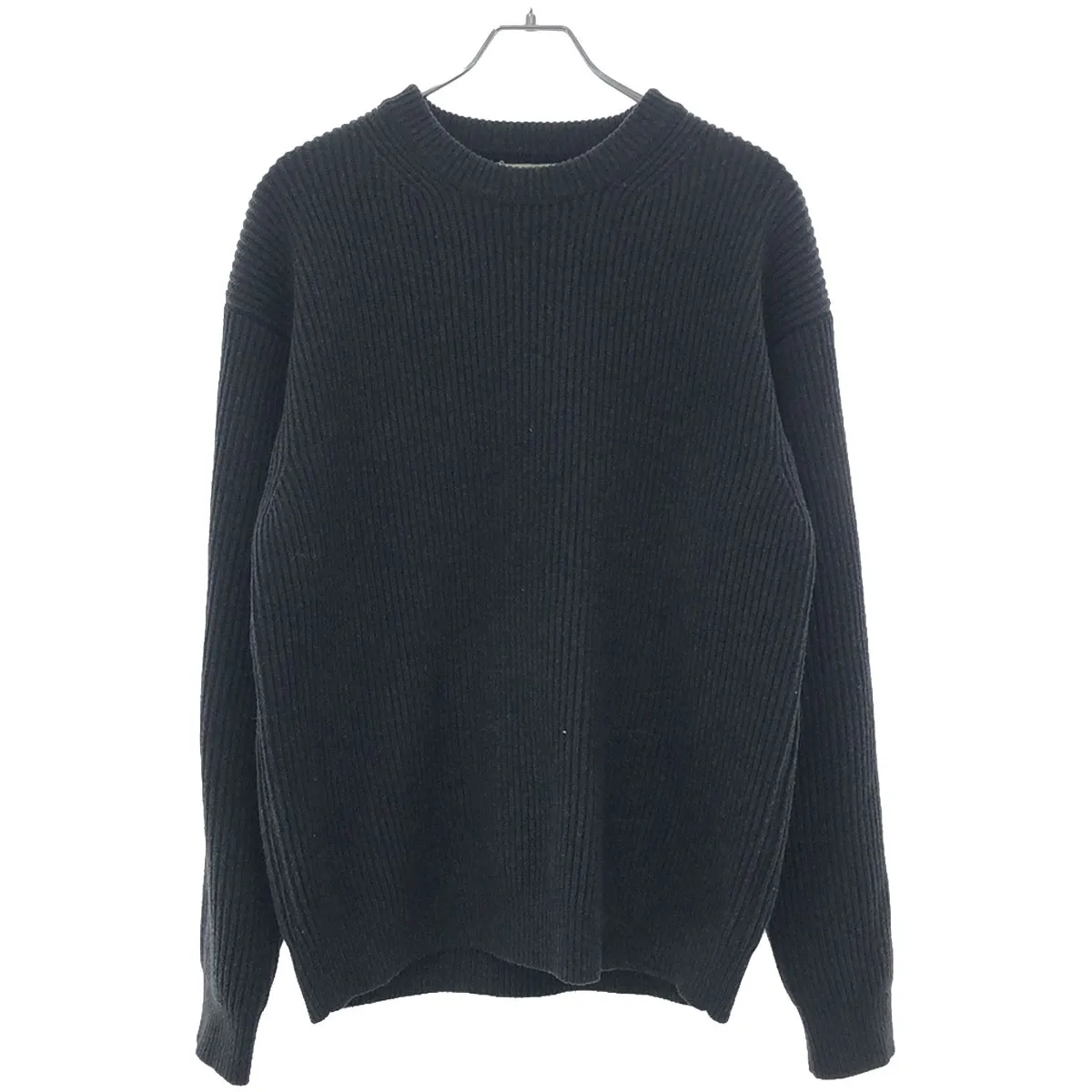AURALEE オーラリー 20AW SUPER FINE WOOLRIB KNIT BIG P/O ウールリブニットセーター