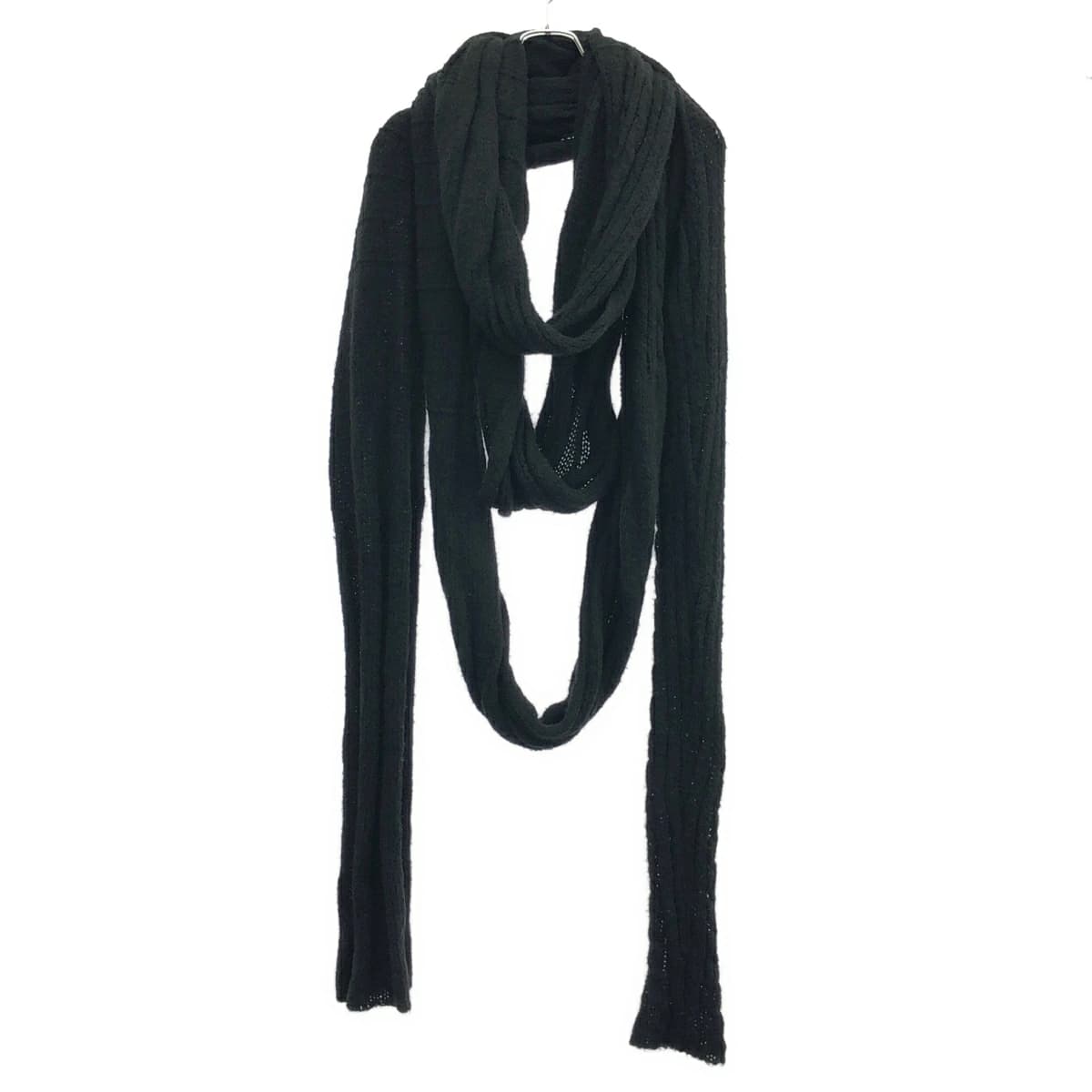 Yohji Yamamoto ヨウジヤマモト ファム 2002AW ロングアームカバーマフラー FM-K61-985