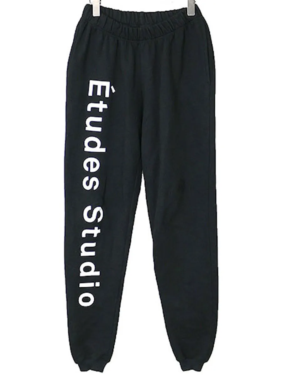 ETUDES STUDIO エチュード スタジオ ロゴスウェットパンツ