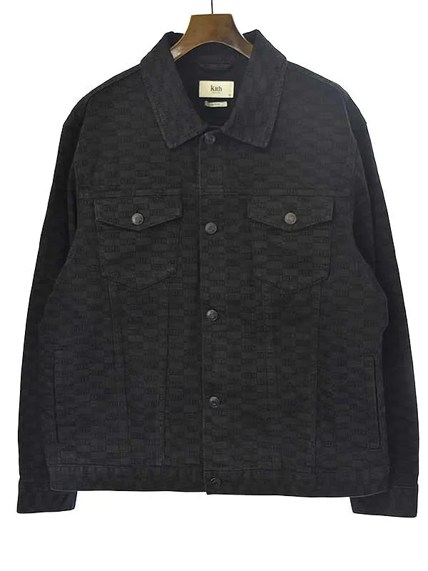 KITH キス 22AW CLASSIC LOGO MONOGRAM DENIM JACKET モノグラムロゴデニムジャケット