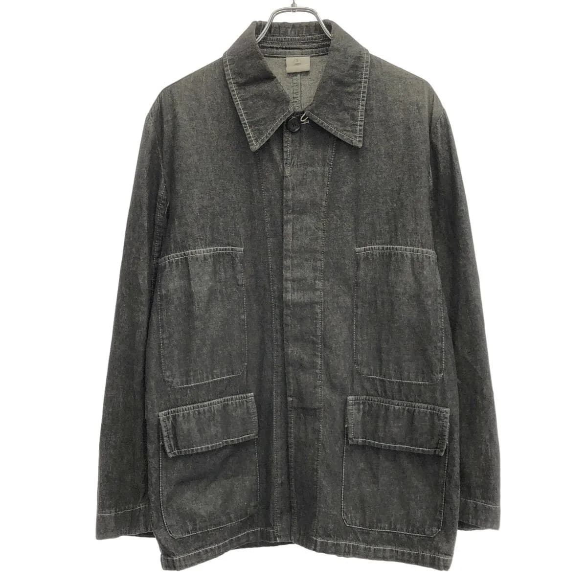 ANN DEMEULEMEESTER アンドゥムルメステール デニムカバーオールジャケット