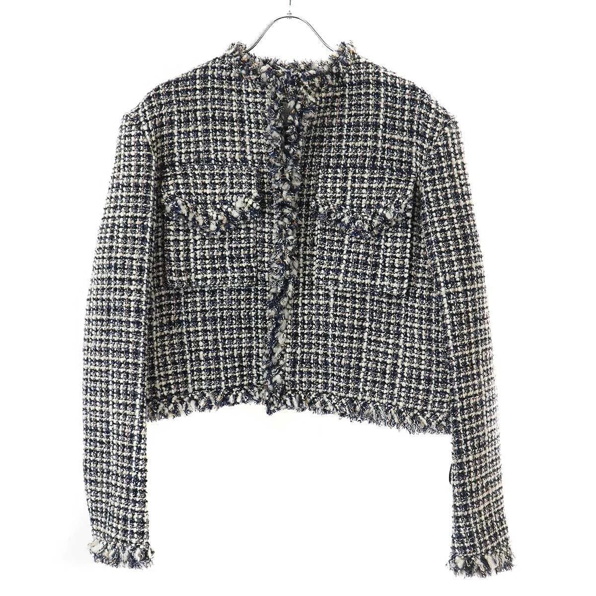sacai サカイ 24AW Tweed Jacket&Tweed Skirt セットアップ