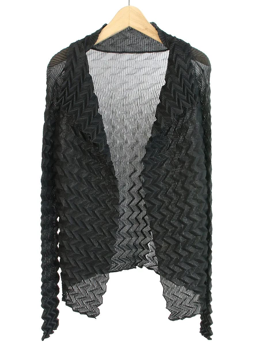 ISSEY MIYAKE イッセイミヤケ 18AW ギザギザプリーツジャケット