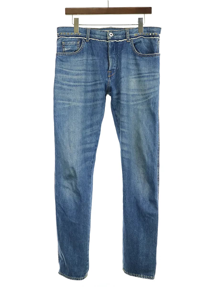 VALENTINO ヴァレンティノ ウエストロックスタッズデニムパンツ