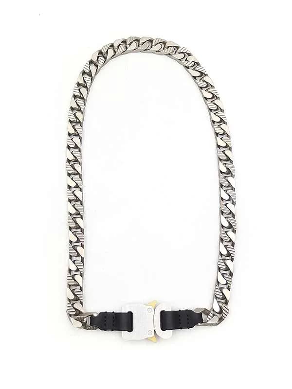MONCLER モンクレールジーニアス × アリクス コースターバックルチェーンネックレス