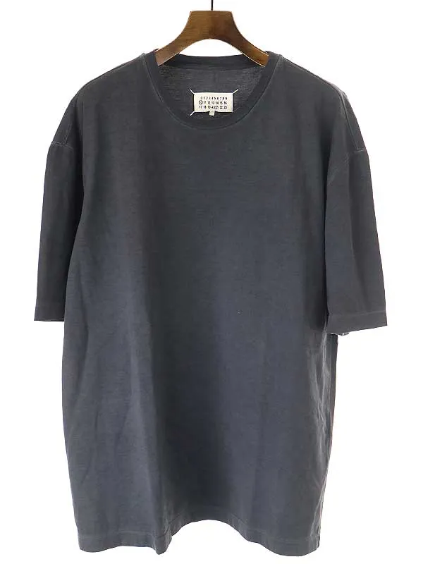 Maison Margiela メゾンマルタンマルジェラ10 21SS 後染めオーバーサイズTシャツ