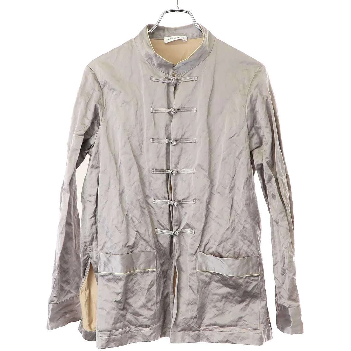 MADISON BLUE マディソンブルー 24AW CHINOIS STYLE JK METAL チャイナシャツジャケット