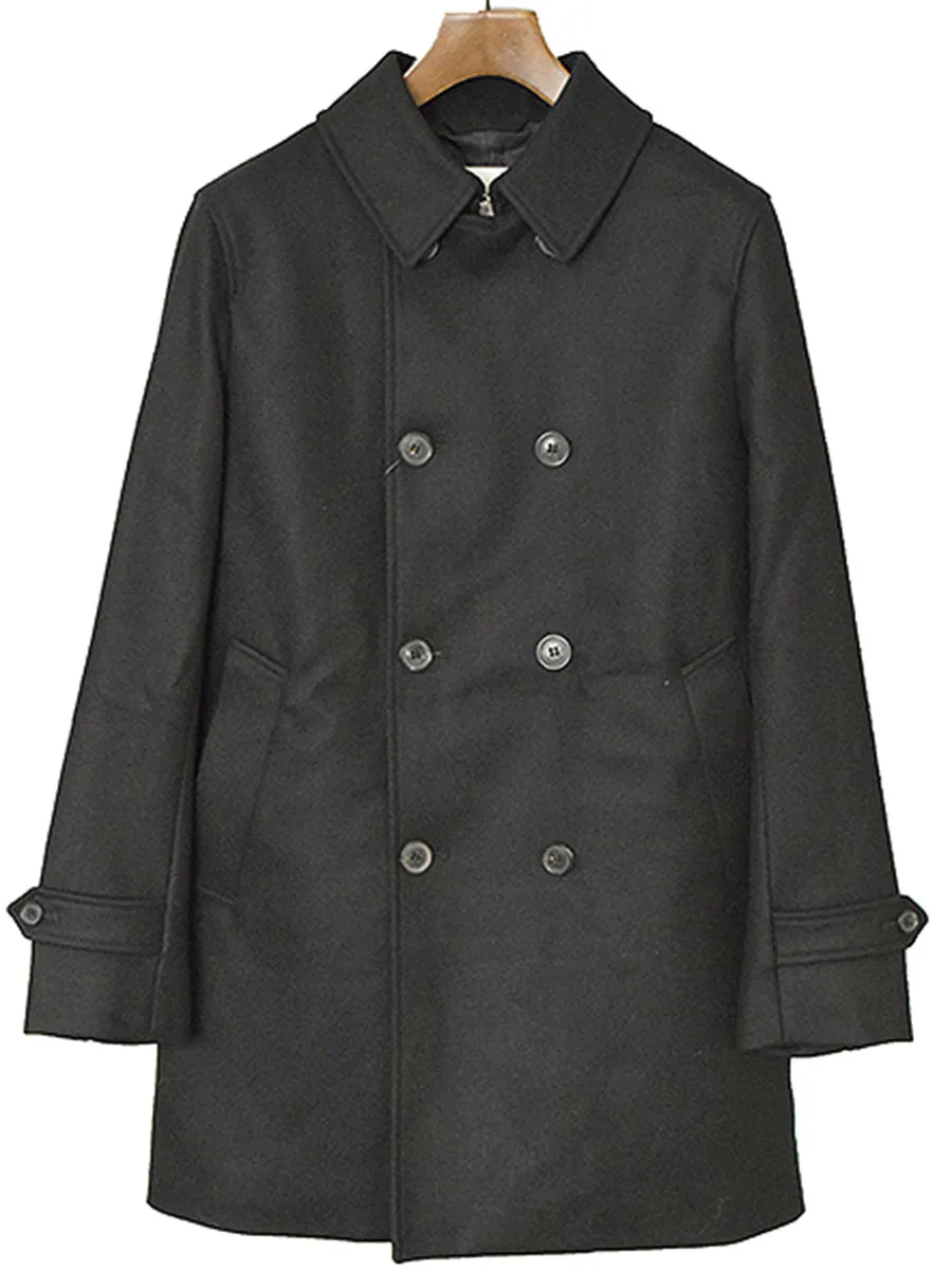 MACKINTOSH マッキントッシュ ウールメルトンショート丈トレンチコート
