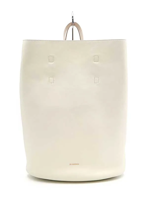 JIL SANDER ジルサンダー White Blossom 2WAYレザーバケットバッグ