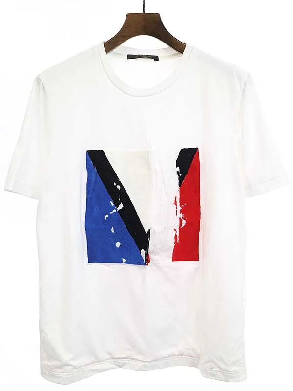 LOUIS VUITTON ルイヴィトン 14SS ガストンVパッチTシャツ
