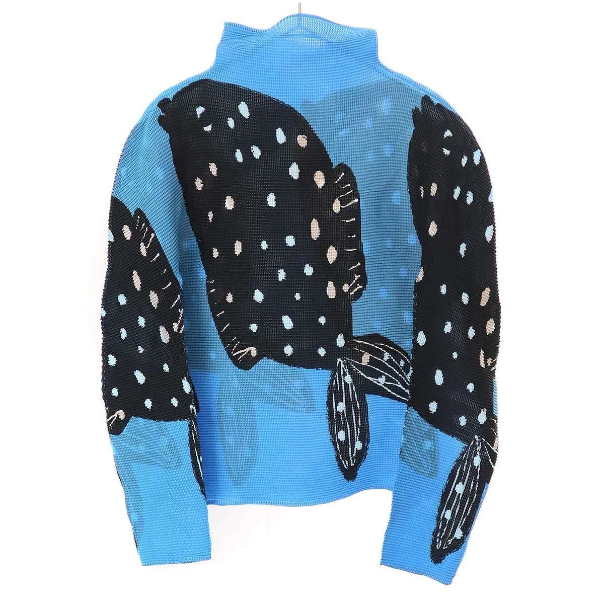 ISSEY MIYAKE ミーイッセイ ミヤケ 24SS ANIMAL PATTERN アニマルパターンプリーツ